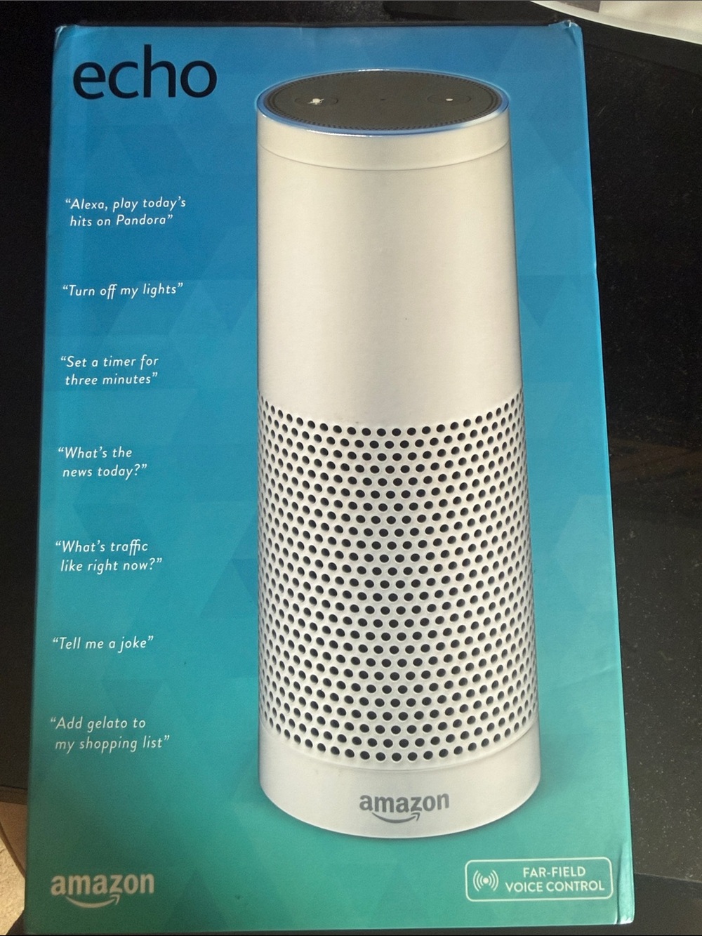 Amazon Echo Voice Speaker - White